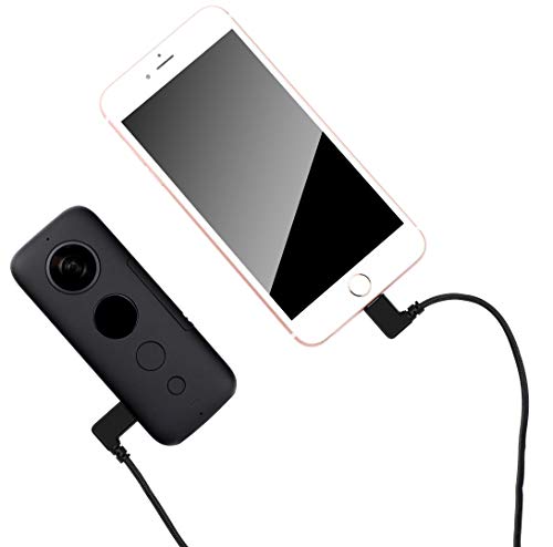 BTG Transfer Cable Micro-USB to Ligtning Compatible with Insta360 ONE/ONE X Camera - Compatible with Most iPhones