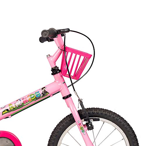 Bicicleta Infantil Verden Kids - Aro 16 com Cestinha e Rodinhas, Único