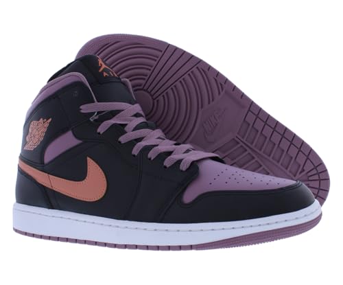 Nike Air Jordan 1 Mid ( schwarz / violett ) 43