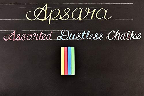 Image of Apsara Assorted Dustless Chalks, 100 Units (Pack of 10 x 10 Units)