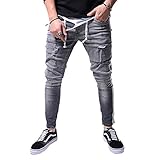 Diseño: jeans ajustados casuales y gastados, exquisitamente cortados, a la moda y se pueden combinar fácilmente con blusas o zapatos. Siempre luce genial.