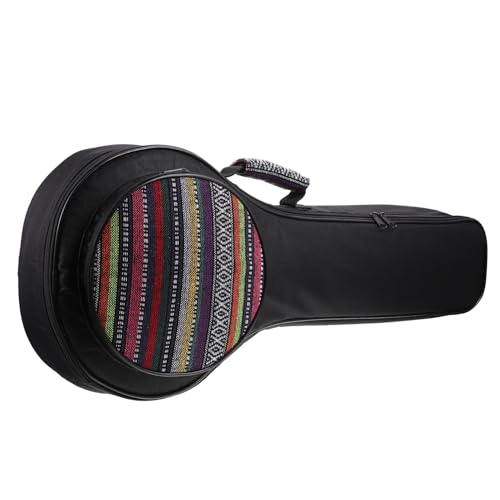 ERINGOGO Mandolin Gig Bag Portable Mandolin Case Large Capacity Musical Instrument Storage Pouch Double Shoulder Hand Strap Unique Design