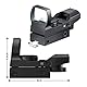 Paike Red Dot Sight Reflex Sights 4 Styles Reticles (11mm Rail)
