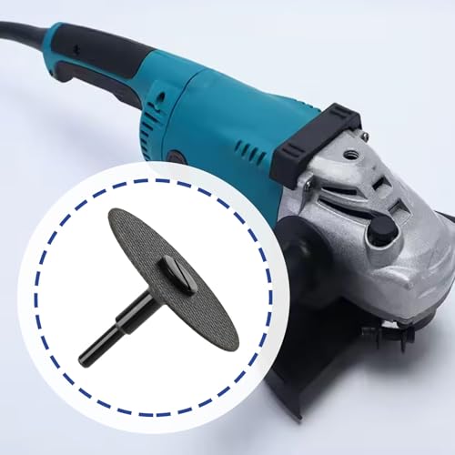 AS Axis Spindleon 1 Satz 75-mm-Montagedorne mit 1/4-Zoll-Trennscheiben für Stabschleifer Und Winkelschleifer