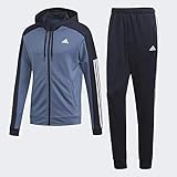 3-Streifen an den Seiten adidas Herren Trainingsanzug Game Time, Tech Ink, S, EB7652