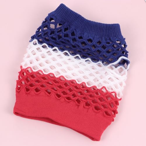 Guantes de red de la bandera estadounidense de diseño retro 3