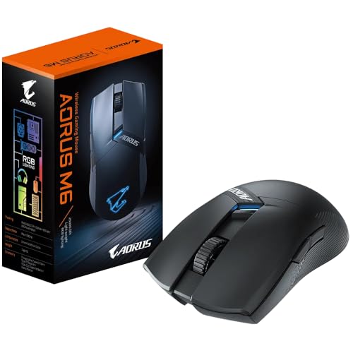 Aorus M6 26000 Dpi Rgb Wireless Gaming Mouse One Size - Mouse gaming - Immagine 6