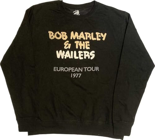 Sweat Bob Marley Wailers European Tour 77 édition rétro premium en taille M