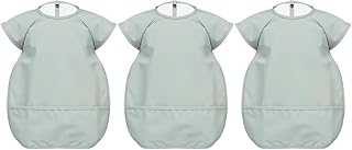 TOYANDONA 3 Peças Babador Para Comer Bebê Babador De Arte Para Crianças Aventais De Arte Para Crianças Babador Para Alimentação De Recém-Nascidos Babador Para Meninos Macacão Para