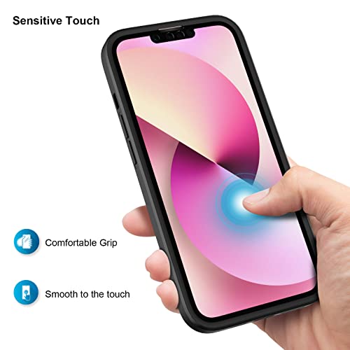 AICEK Compatibile con Apple iPhone 13 Cover, 360