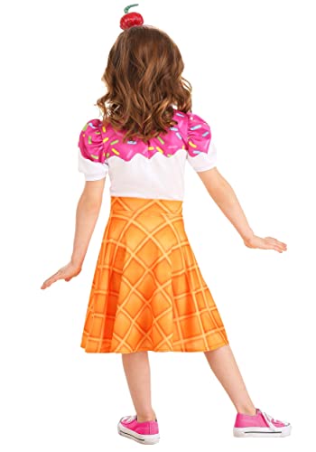 Disfraz de Cono de Helado para Niñas Toddler miniatura 3