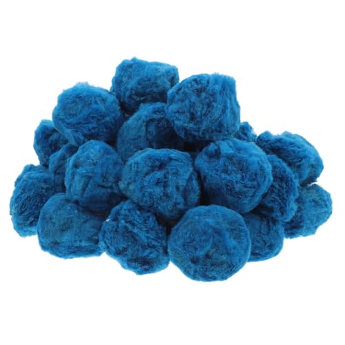 YARNOW 1 Filtrar Bolas De Fibra Bolas De Filtro Portátiles Filtros De Pecera Bolas De Filtro para Piscina Suministro De Acuario Bolas De Filtro De Piscina Bola De Filtro De Piscina Blue