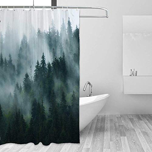 Rideau de douche lavable pour éviter les éclaboussures de bain - 5