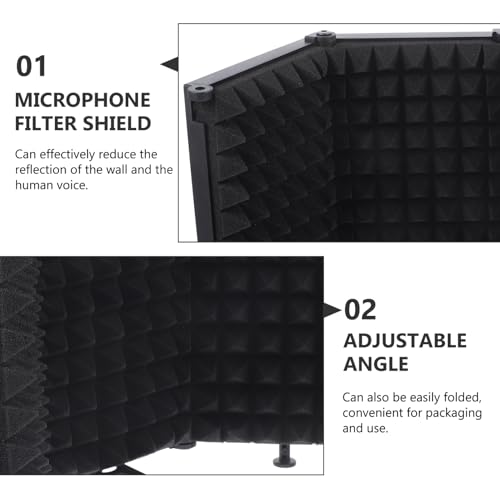 Filtre de microphone éponge vent protection acoustique enregistrement