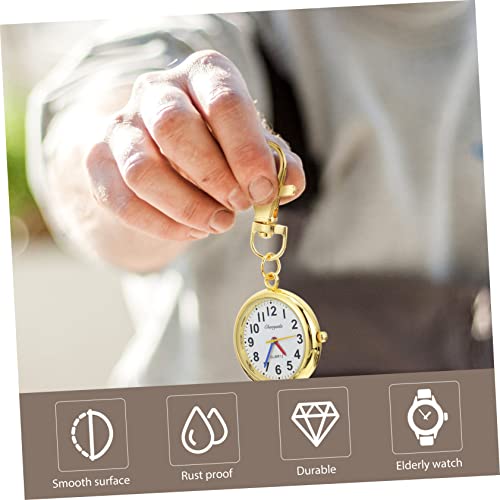 TENDYCOCO 1 Unidade relógio de bolso enfermeira grande personagem relógio de bolso digital distintiv