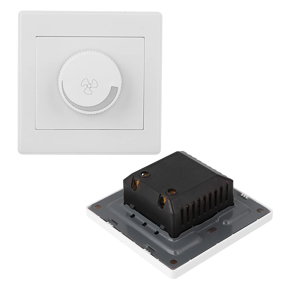 Respicefinem Knob Stable 12. 0×9. 0×5. 0 Ceiling Light Fan Control Panel Knob Ac250V 100W 86X86Mm Stable Easy Installation