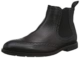 Ortholite Fußbett Clarks Herren Ronnie Top Chelsea-Stiefel, Black Interest, 44 EU