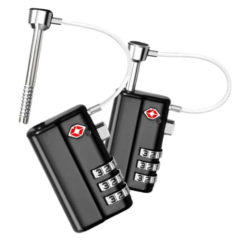 TSA Approved Gun Case Lock - Heavy-Duty Guns Case Lock with Durable & Cut Resistant Alloy Steel