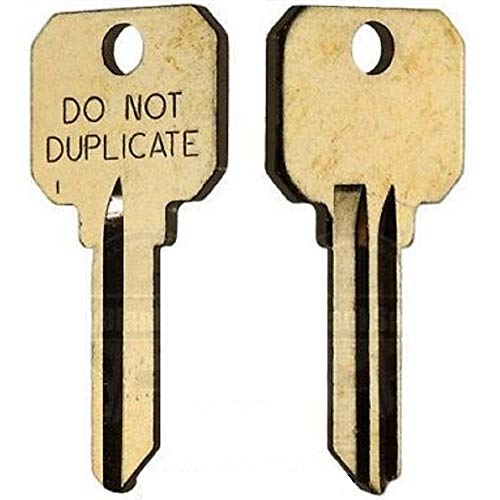 MSPowerstrange 50 Ke y Blanks SC4 DND DO NOT DUPLICA TE 6-PIN Ke y Blanks for Locksmith 50 Ke ys by Ilco