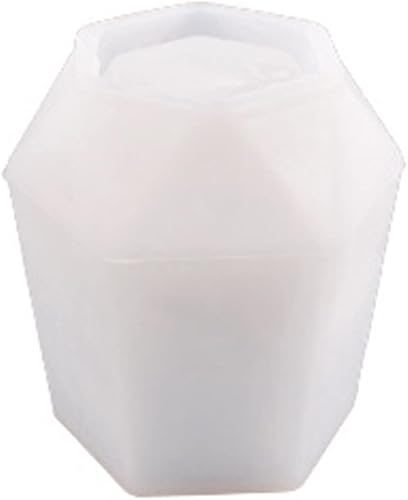 Miniatura 9 de Molde para plantas suculentas DIY, maceta de silicona, florero, molde epoxi, jarrón poligonal, molde de resina, soporte de almacenamiento, maceta de