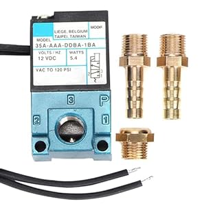 Electronic Boost Controller, 3 Port Boost Control Solenoid Valve DC 12V 5.4W 35A-AAA-DDBA-1BA