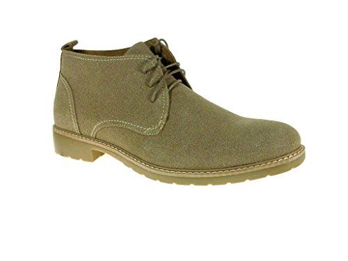 Ferro Aldo Men's 51001-Brown Suedette Ankle High Boots, Brown, 10 #TOP20