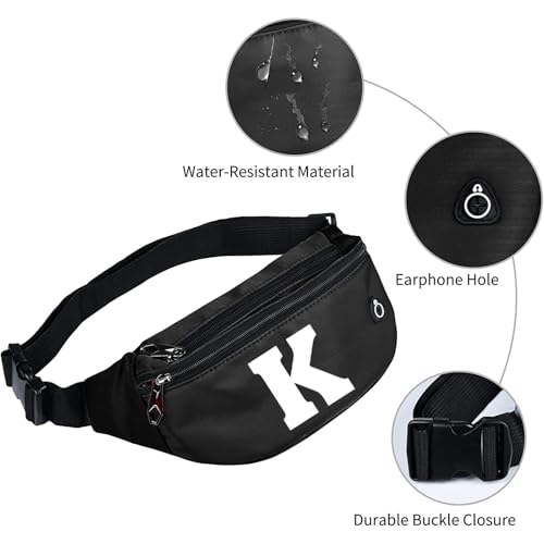 Image of Fanny Packs for Men and Women, Water-Repellent Sports Waist Pack Bag for Travel Hiking Running Hands-free