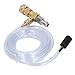 Chemical Injector, Adjustable Downstream Injector Kit Brass Stainless 3/8 Inch Quick Connect 5000 PSI with 9.8ft Tube for High Power Washer, External Injection