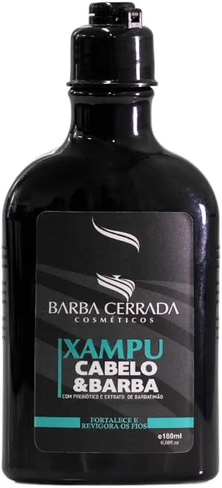 Shampoo para barba e cabelo 2 em 1 180ml Barba Cerrada