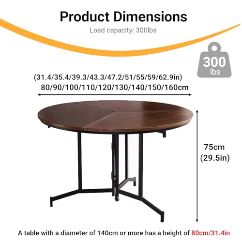 Table de cuisine à abattants mobile pour optimiser les repas en studio - 3