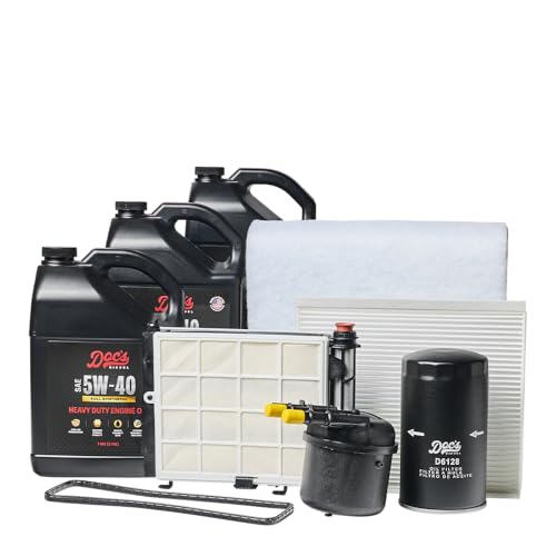Kit de mantenimiento con aceite 5W-40 para motor diésel miniatura 1