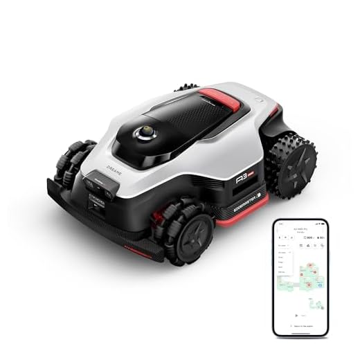DREAME A3 AWD Pro 3500 Robot-Rasenmäher, für 3500 m², 4WD-Nabenmotoren, ohne RTK, 360° 3D-LiDAR & KI-Vision, Steigfähigkeit bis zu 80% (38,7°), EdgeMaster 2.0: ＜ 4 cm Kantenpräzision
