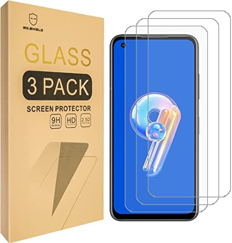 Mr.Shield Tempered Glass Screen Protector compatible with Asus Zenfone 9