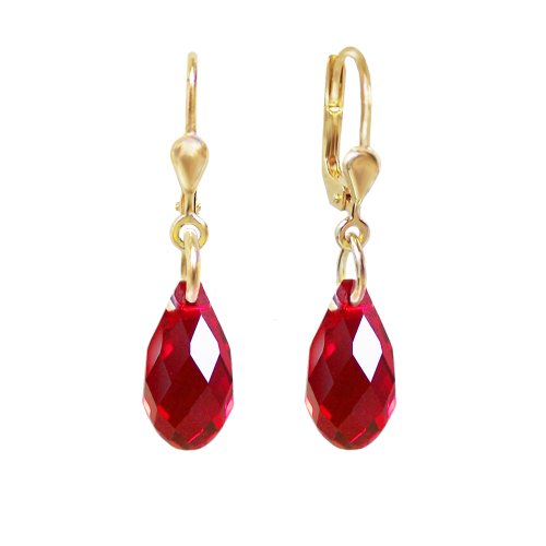 Schoener-SD, Boucles d'oreilles plaqué or avec