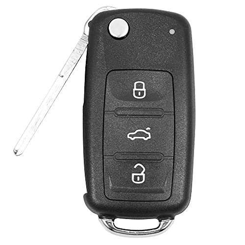 Télécommande 3 boutons VW coque de clé finition haute précision
