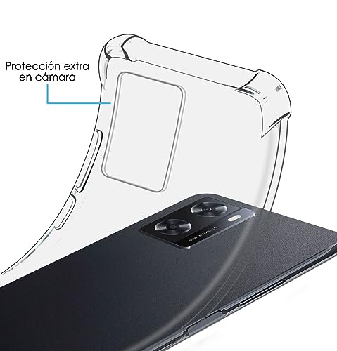 Transparent Anti-Shock Silicone Case for OPPO A57s - Image 2