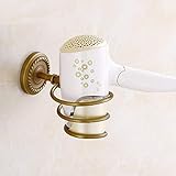  GZZ European-Style Badezimmer Wand-Fön Halter, das Hotel Barber Shop Gehobenen Dekorative Haartrockner Lagerung Halterung,D