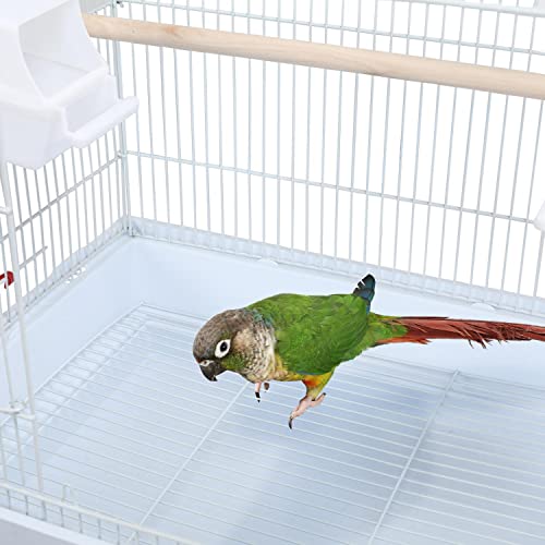 Yaheetech vogelbauer Vogelkäfig Vogelvoliere 46 x 36 x 92cm für wellensittich Finken, Kanarienvögel, Oben zu öffnen