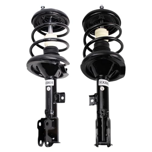 Image of TRQ Front Driver Side Strut and Spring Assembly Set