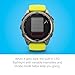 Garmin Fenix 8 Premium Multisport GPS Running Smartwatch, 51 mm, Sapphire, Solar, Built-in Flashlight, Titanium with Amp Yellow/Graphite Band with Signature Series Charging Stand