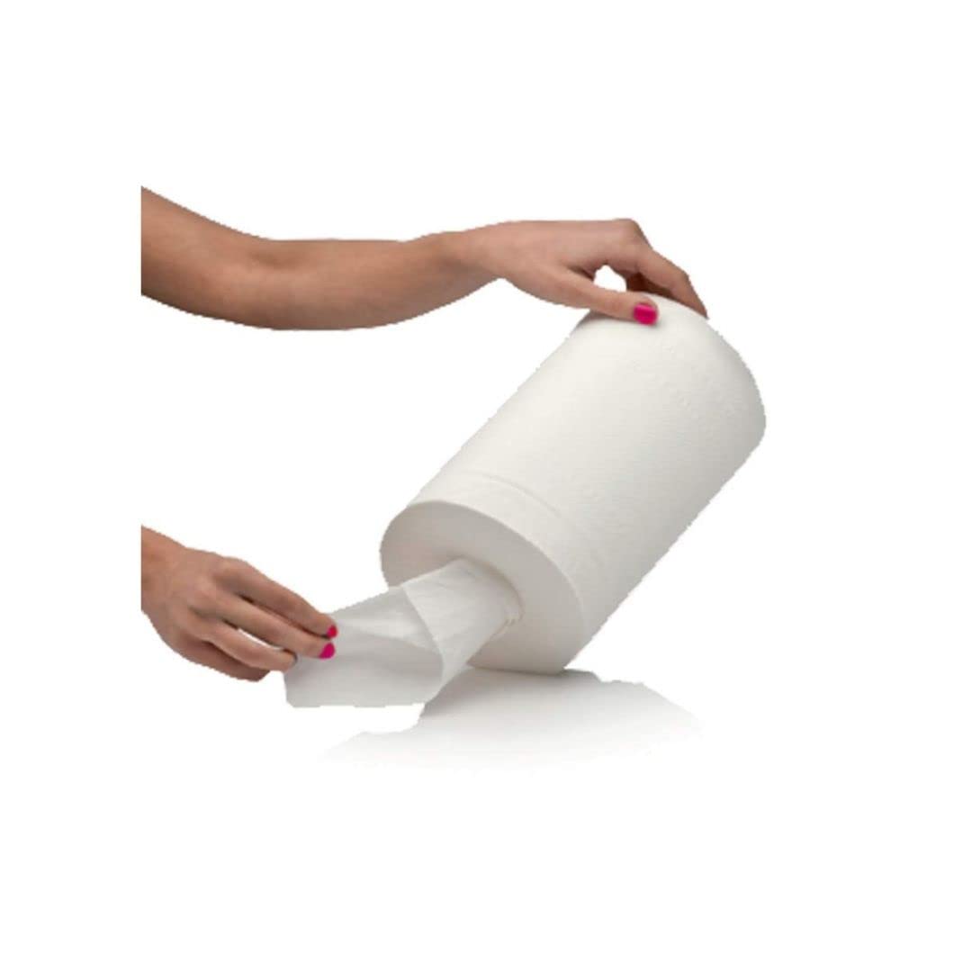 Asciugamani Di Carta ZPAPER - 12 Rotoli Da 200 Strappi, Pura Cellulosa, 2 Veli, Ideali Per Casa E Ufficio - Foto 3