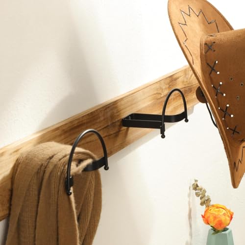 Supports de chapeau de cow-boy muraux pour éviter les bords déformés
