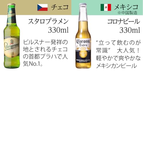 お酒の専門店リカマン 世界のビール8種飲み比べセット