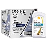 Shell Rotella T4 Triple Protection 15W-40 Diesel Engine Oil,...