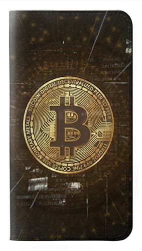 Housse cuir Samsung Galaxy S26 Bitcoin: étui flip antichoc style portefeuille