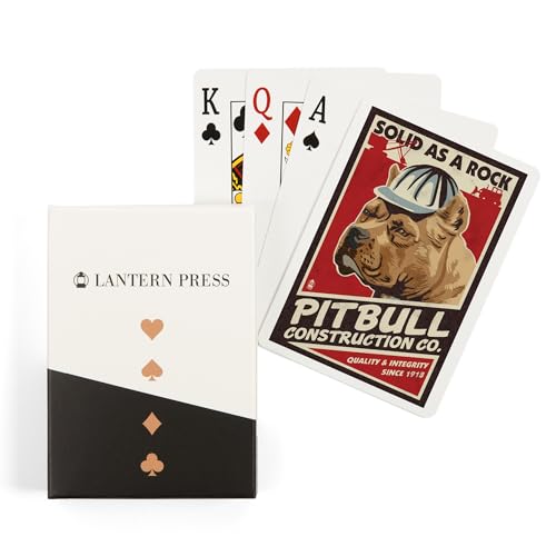 Baraja de cartas Póker Pitbull Retro 52 cartas