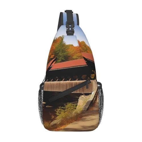 Bolso cruzado tipo bandolera negro para hombre y mujer