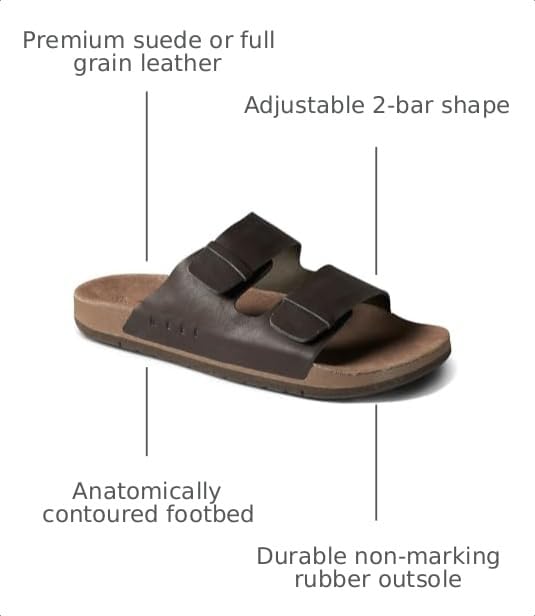 Image of REEF Men's Ojai Two Bar Slide Sandal