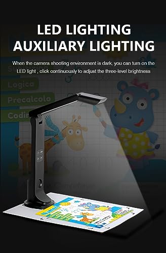 Image of MICROWARE A3 Size Professional Document Scanner, Fast Recognition Scanner, 16MP High Definition, A3 Size Capture, Multi-Language OCR, Patented inchLaser-Based Image Flattening inch Technology