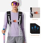 MOSISO Petit sac à dos de randonnée pour femmes hommes, 10L Sacs à dos de camping léger Sac à dos Casual de randonnée avec cordon élastique, noir